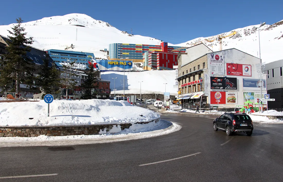 Una imatge d'arxiu del Pas de la Casa.