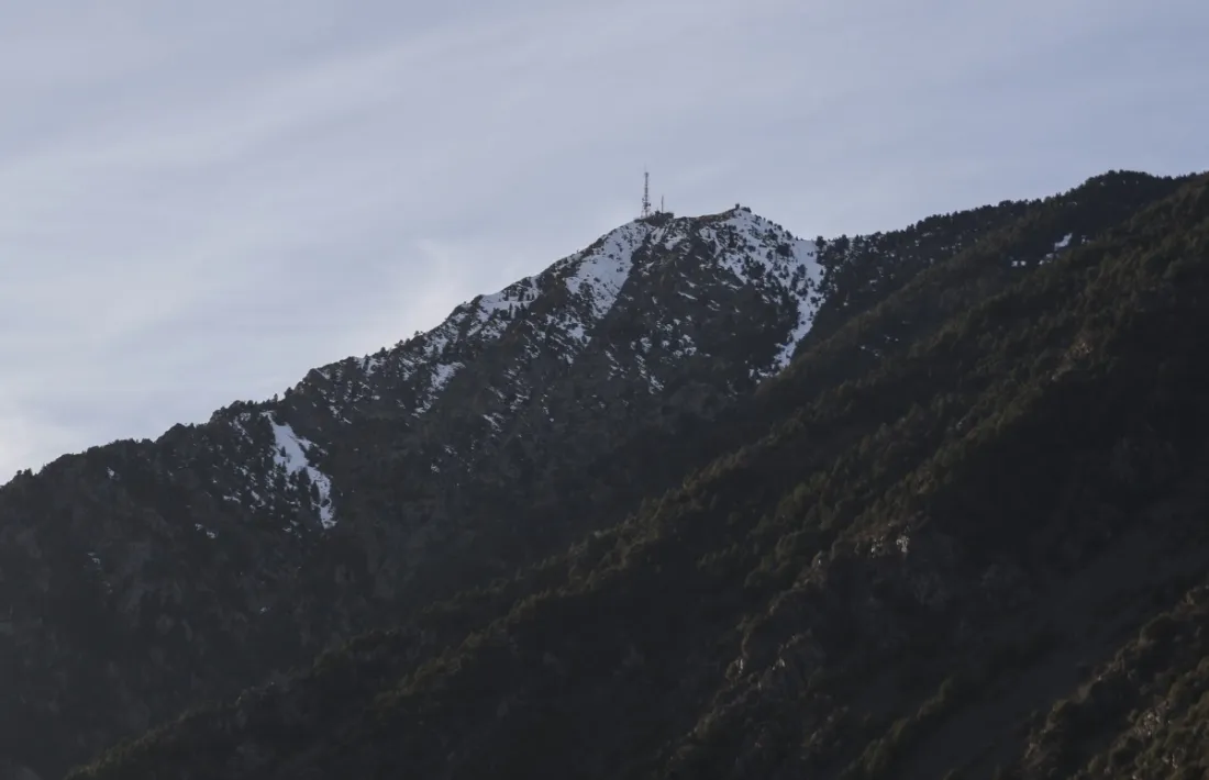 Una imatge del pic del Carroi.