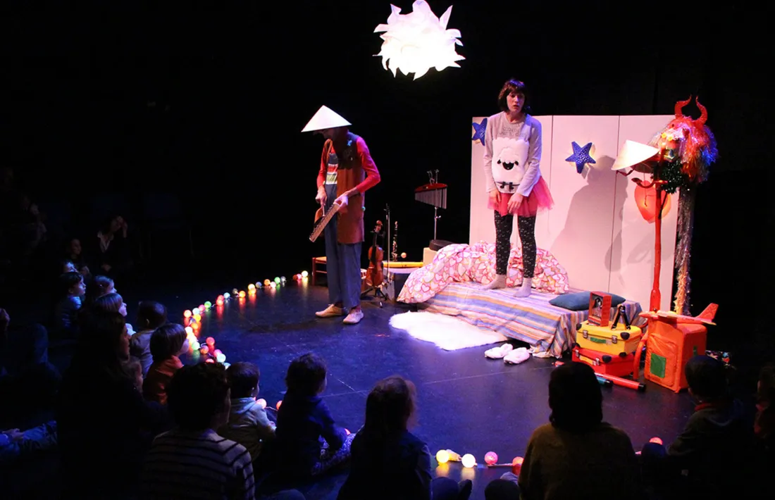 L'espectacle 'El fabulós viatge de l’estel i el domisol' que es va oferir en una edició passada.