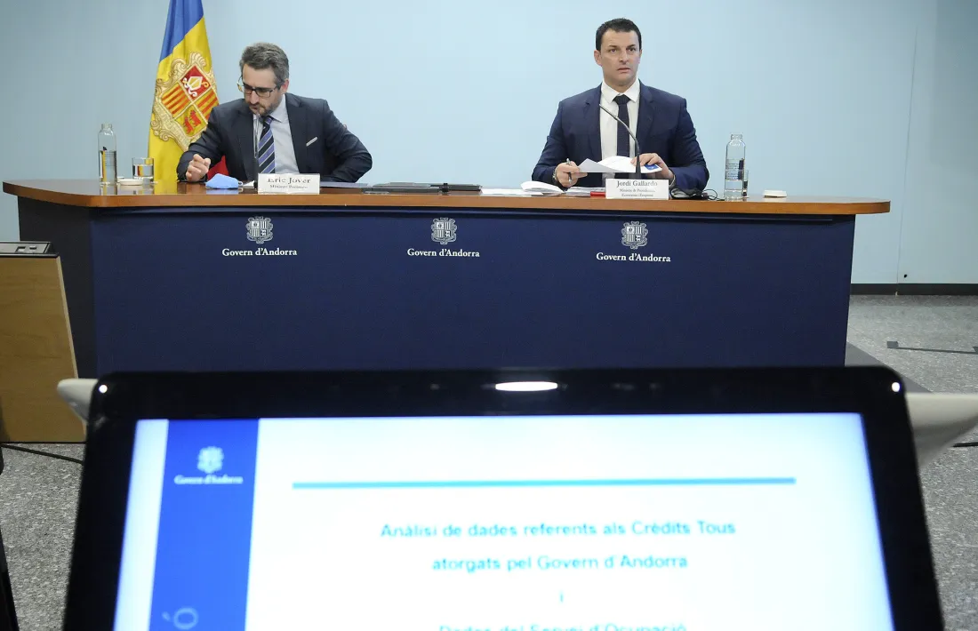 Jover i Gallardo en una roda de premsa anterior.