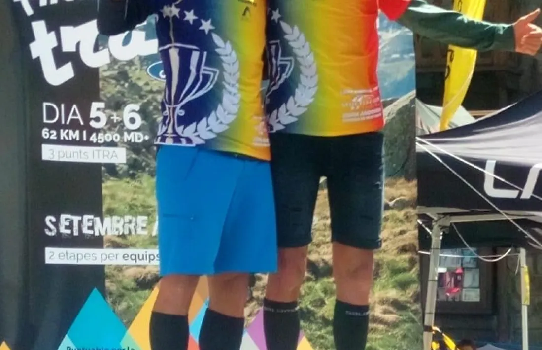 Els germans Casal, Òscar i Marc, campions de la Multisegur Copa d’Andorra. Foto: FAM