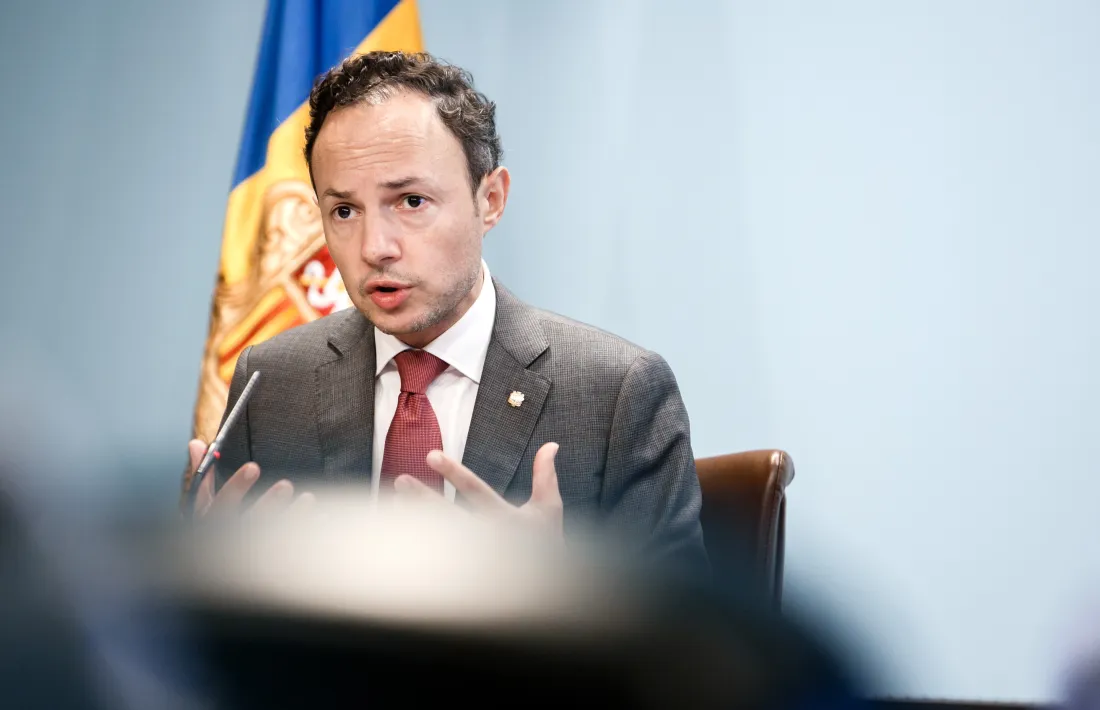 El cap de Govern, Xavier Espot, en una roda de premsa anterior.