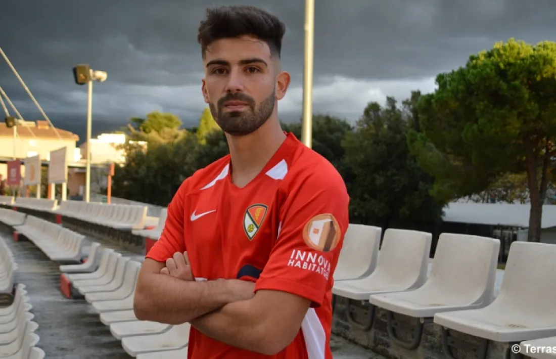 El santfostenc Adri Lledó fitxa pel Terrassa. Foto: Terrassa FC