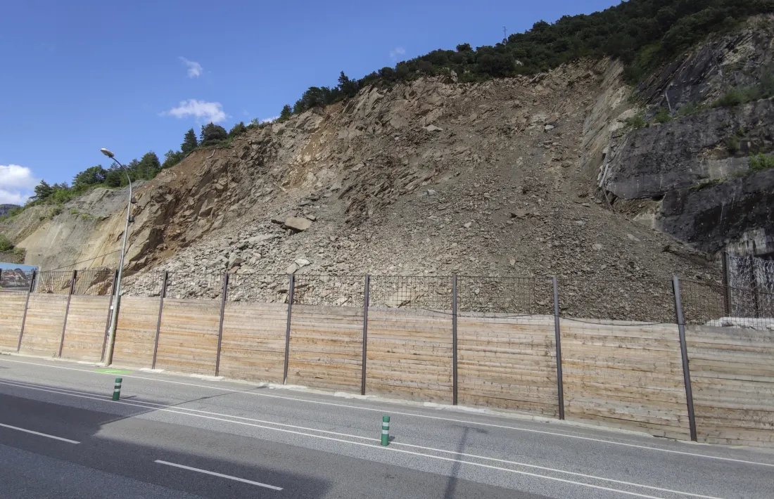 L’esllavissada de la Portalada.