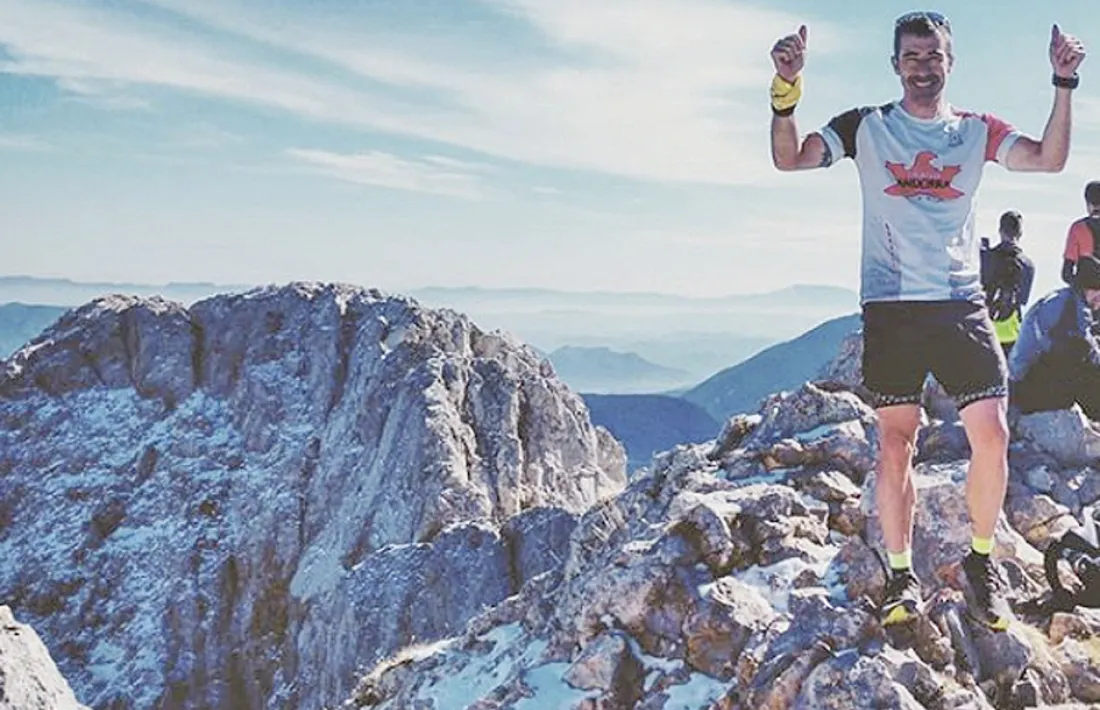 Gerard Berroya va fer cim set vegades consecutives al Pollegó Superior del Pedraforca. Foto: Instagram