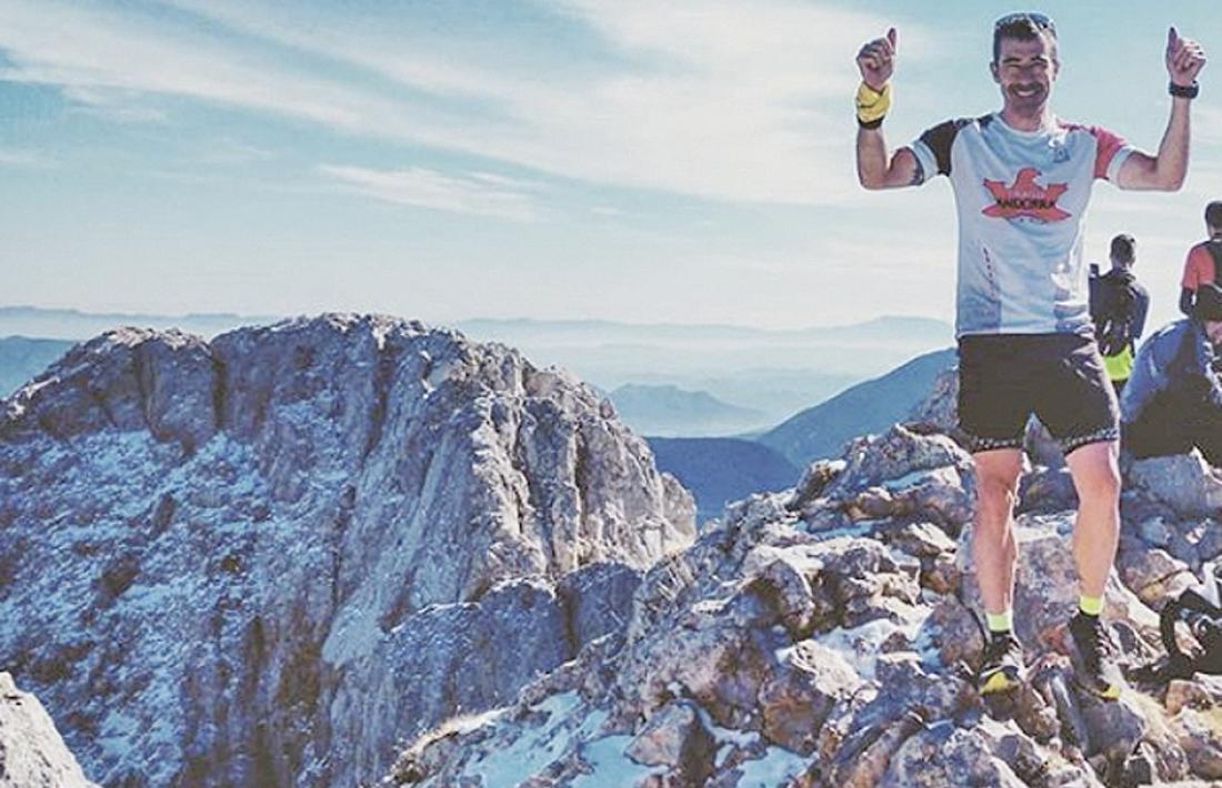 Gerard Berroya va fer cim set vegades consecutives al Pollegó Superior del Pedraforca. Foto: Instagram