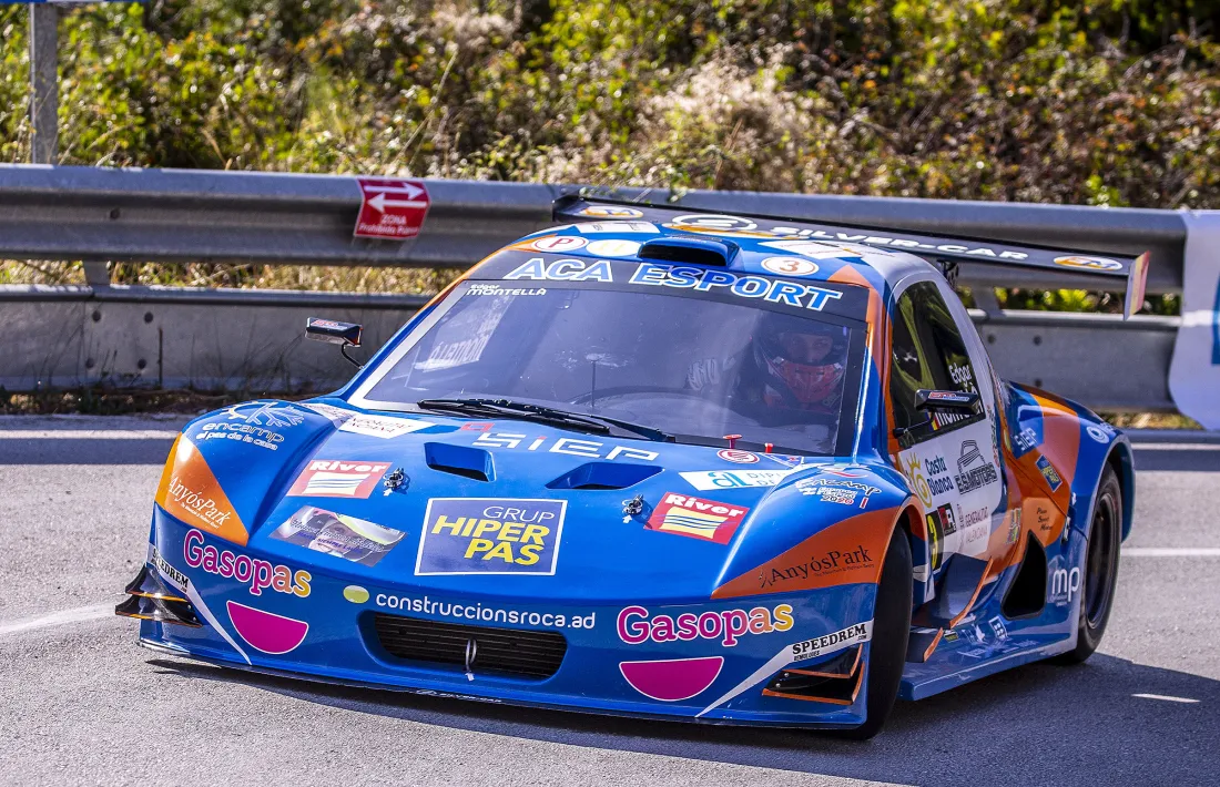 Edgar Montellà, amb el Silver Car, va assolir el tercer lloc a la prova del CEM. Foto: Fotoesport