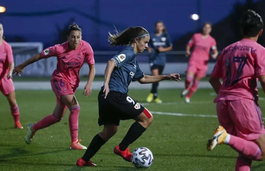  Tere Morató, formada a l’Enfaf i amb passat a l’FC Barcelona, es va estrenar a la primera Iberdrola amb el Rayo Vallecano. Foto: Twitter