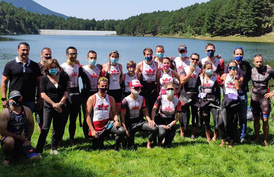L’Andorra Multisport Festival, presentat al juny a Engolasters, farà el Campionat del Món de triatló a la cota 2.000 de Naturlàndia el mes de març. Foto: SFGA