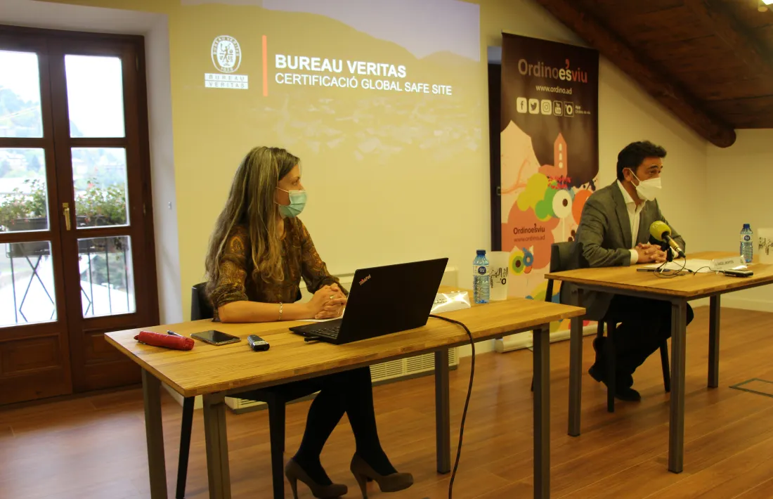 Presentació d''Ordino, una vall segura'.