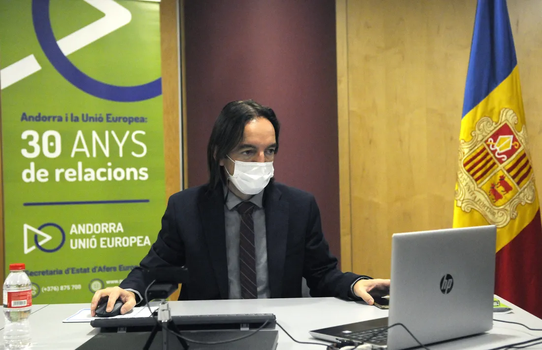 El secretari d’Estat d’Afers Europeus, Landry Riba.