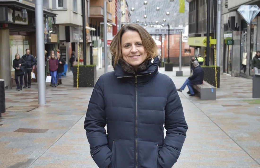 La cònsol major d'Escaldes-Engordany, Rosa Gili.