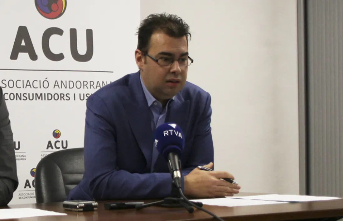 El president de l’ACU, Lluís Ferreira.