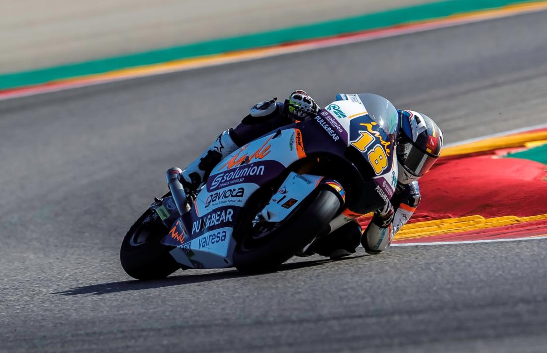  Xavi Cardelús, al GP de Terol.   Foto: Aspar Team