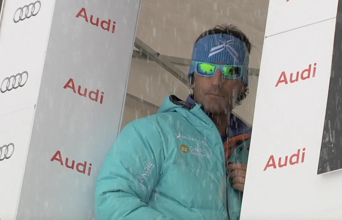 Santi López, en una Copa del Món. Foto: Grandvalira