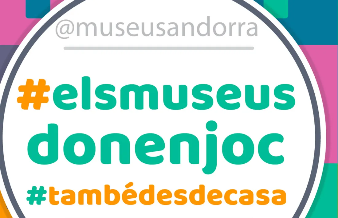 El cartell informatiu dels jocs dels museus.