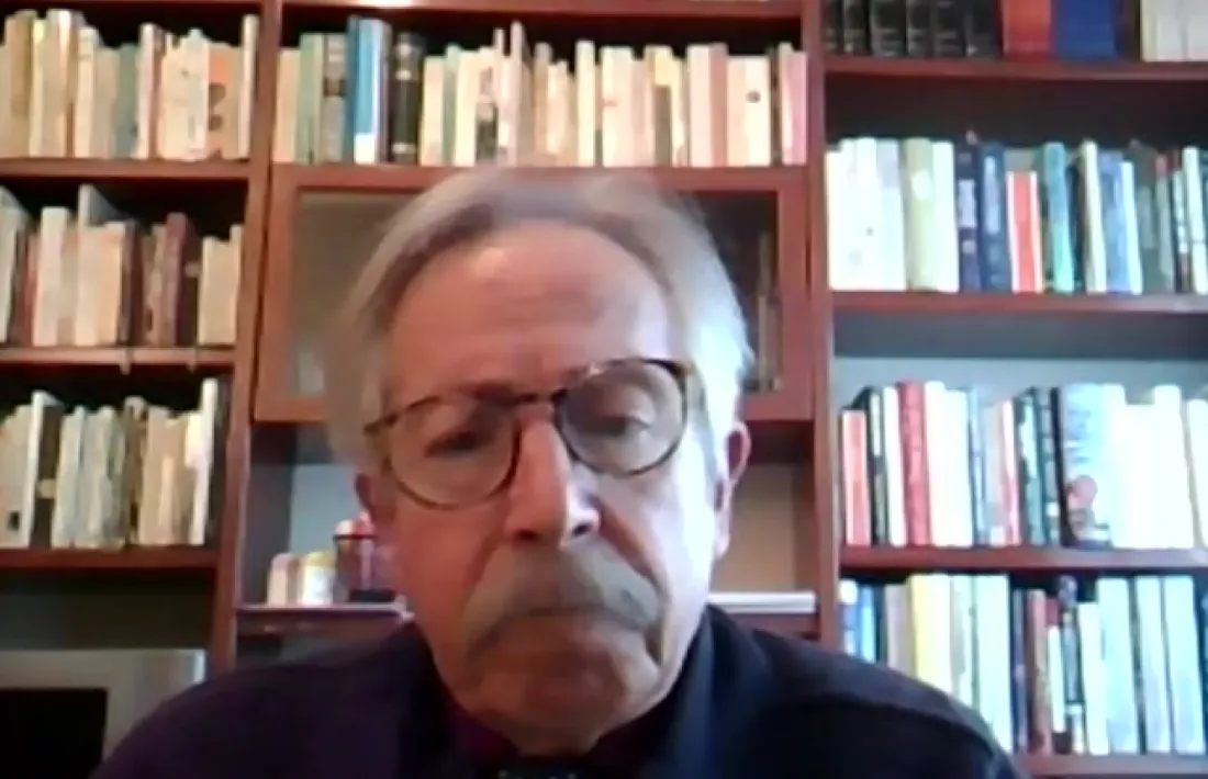 El catedràtic emèrit d'Economia Aplicada a la Universitat Autònoma de Catalunya, Josep Oliver, durant la seva intervenció en la jornada.