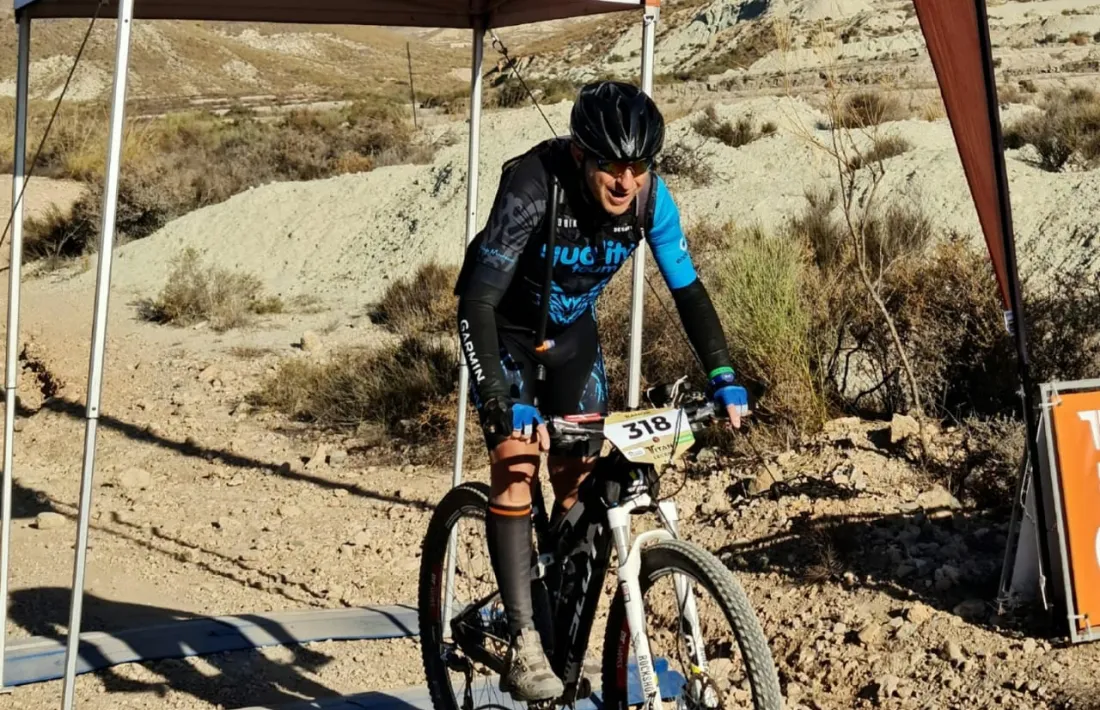 Ramon Aranda segueix superant etapes a la Titan Desert ‘andalusa’. Foto: Foto cedida per Ramon Aranda