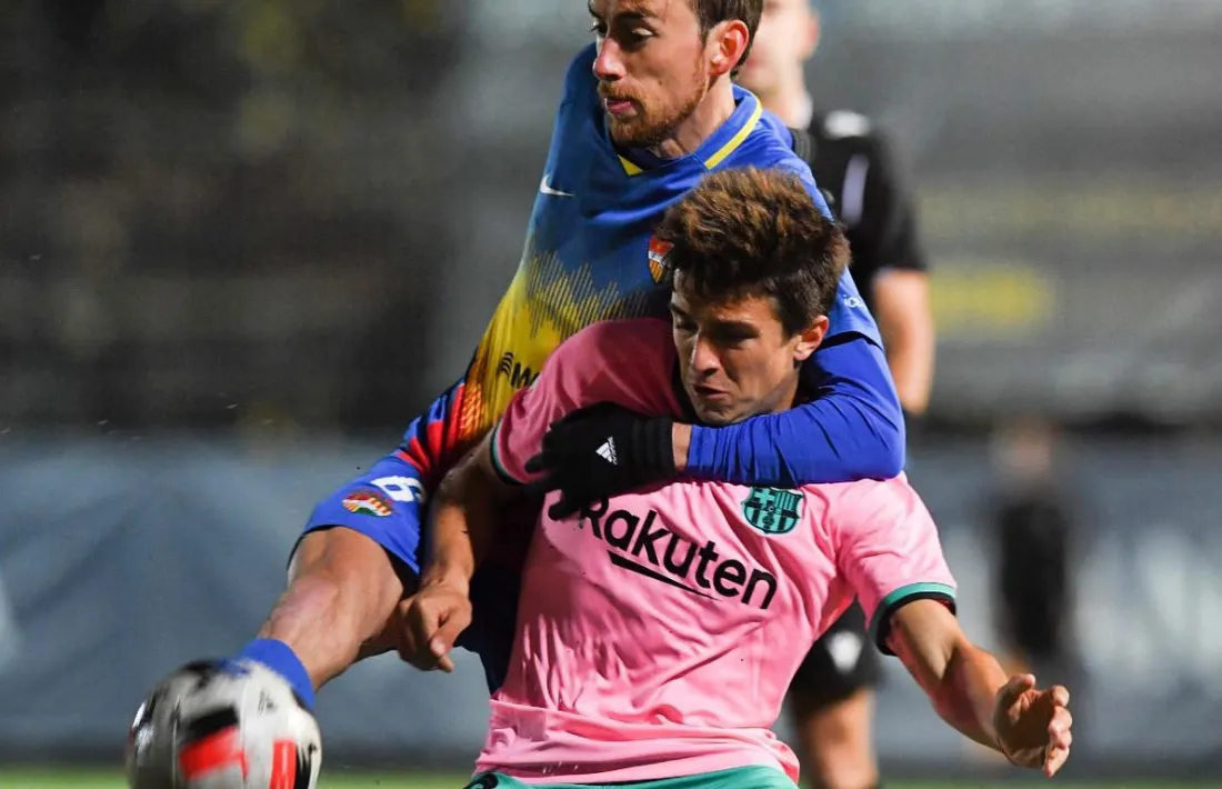 Rai Marchán, de l’FC Andorra. Foto: Twitter FC Andorra