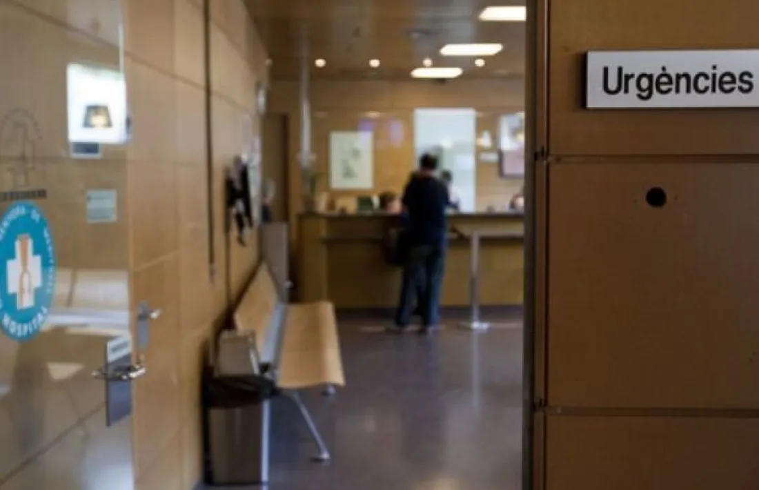 El servei d'urgències de l'hospital.