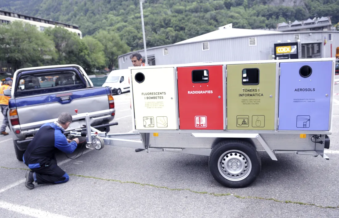 Les deixalleries mòbils es van implantar el juny del 2017.