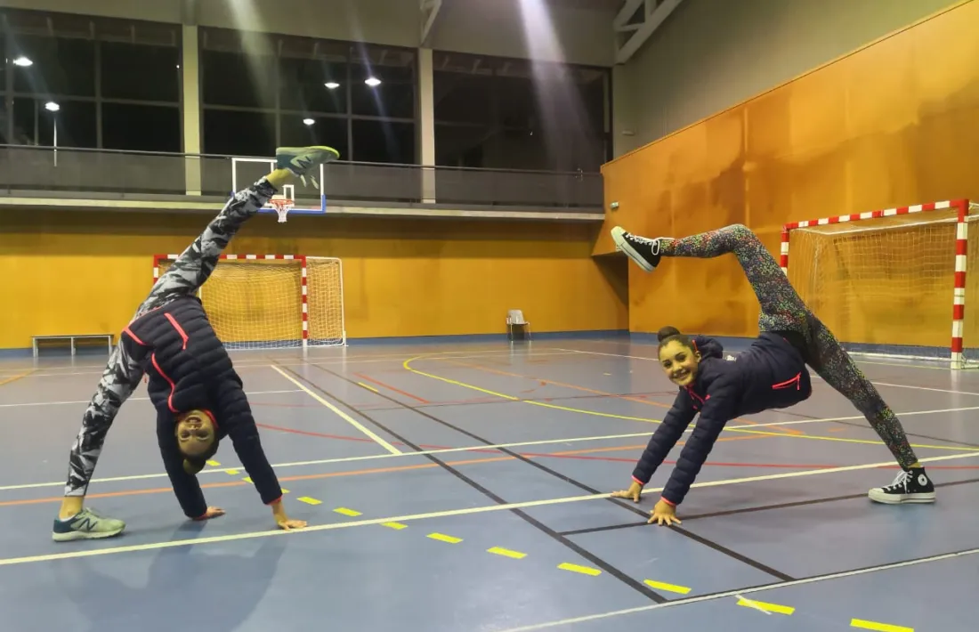 Dues gimnastes de la Federació Andorrana de Gimnàstica competiran a Kiev. Foto: FAG