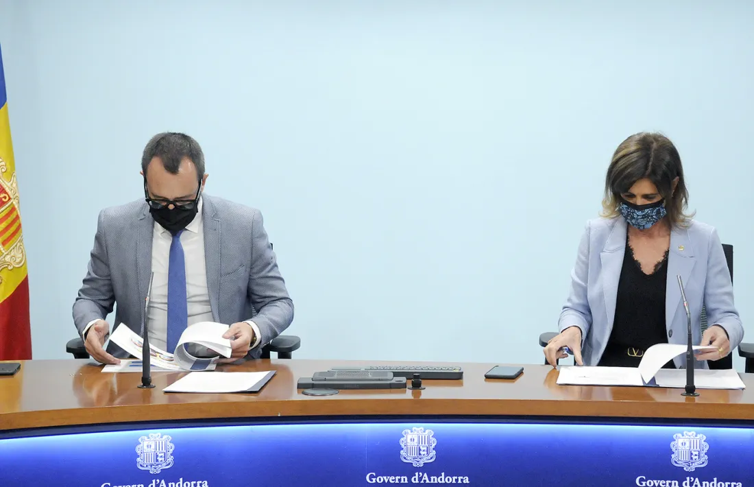 Els ministres Filloy i Vilarrubla han presentat aquest matí el Pla de la infància.