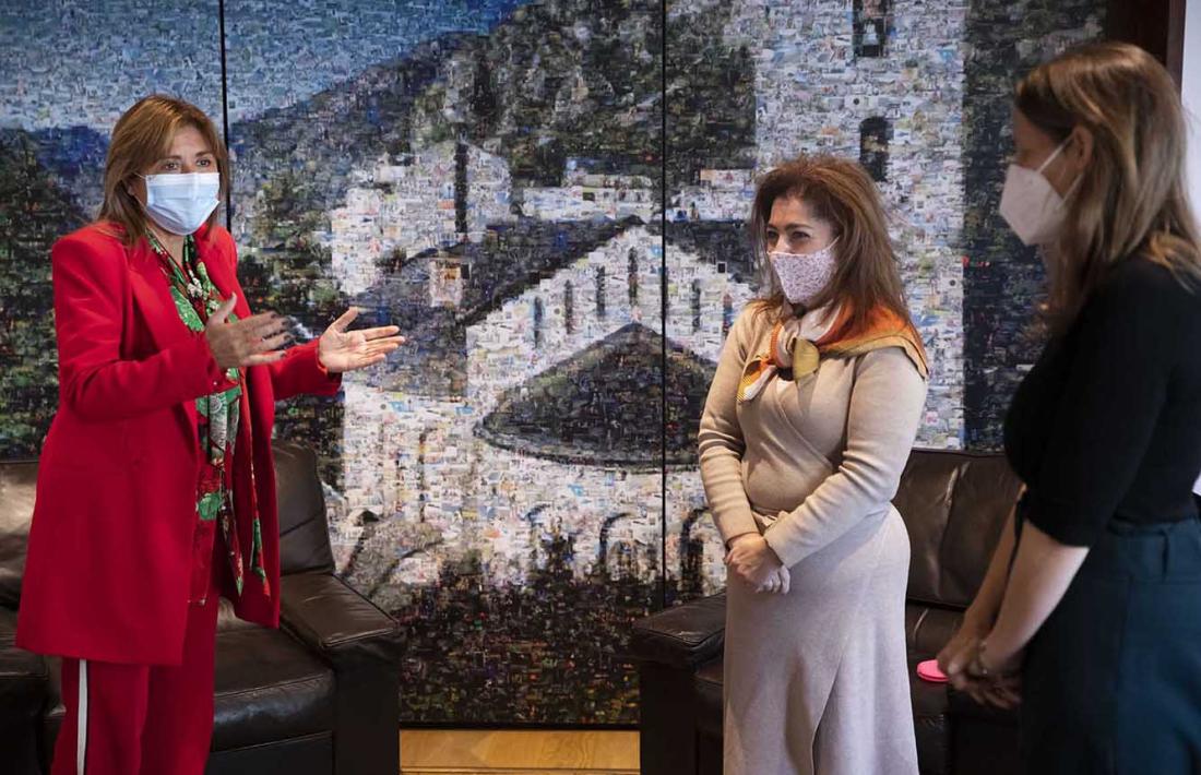 Marsol ha rebut aquest matí al Comú la cònsol general de Portugal a Barcelona.