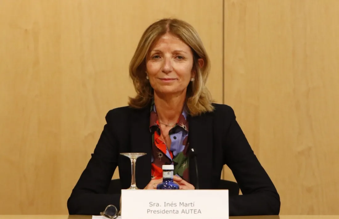 La presidenta d’Autea, Inés Martí.