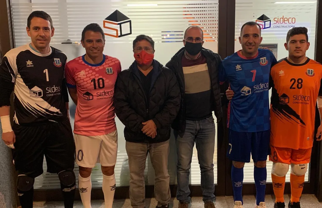 El Sideco FC Encamp va presentar l'equipació que portarà a la Champions. Foto: Sideco FC Encamp