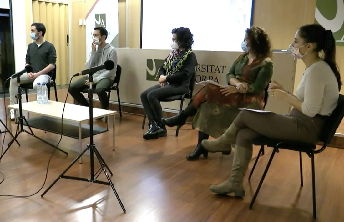 Els participants de la taula de debat.