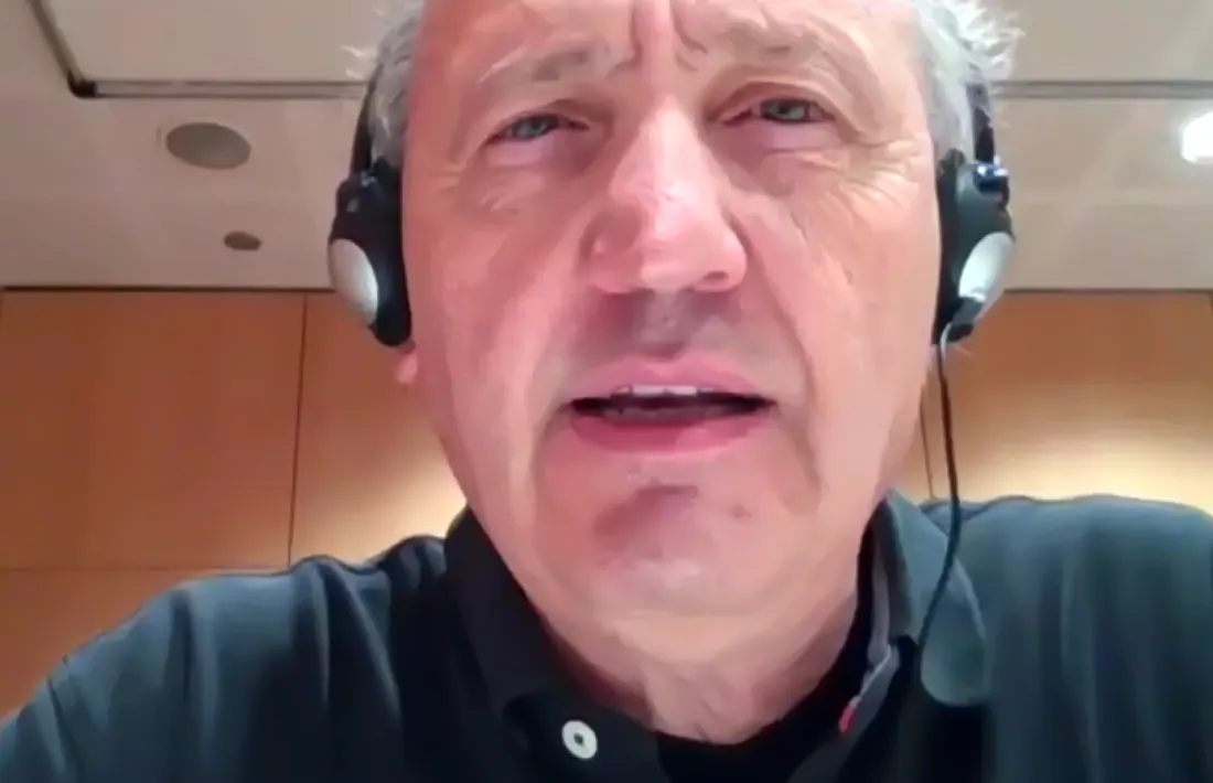 L’arquitecte i urbanista Antoni Pol durant la seva intervenció a les 17es Trobades Culturals Pirinenques.