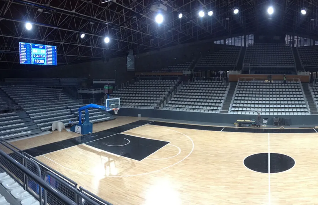 El Poliesportiu d'Andorra.