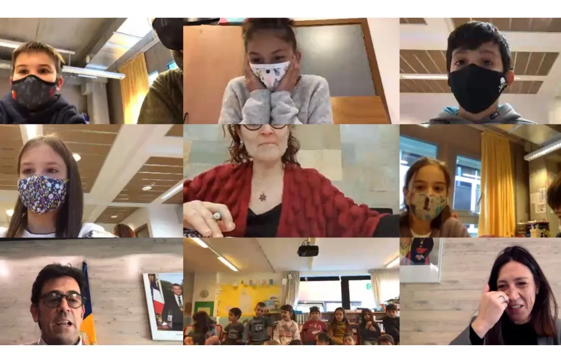 Un moment del consell d'infants d'avui a Ordino.