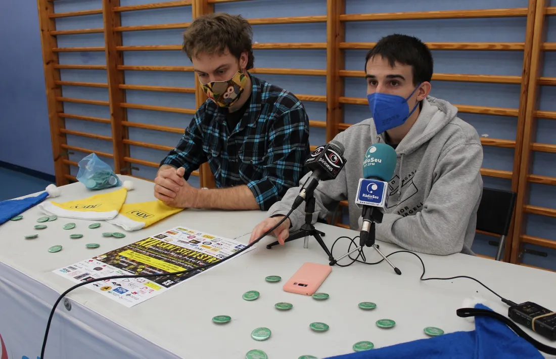 Un moment de la presentació de la cursa de Sant Silvestre de la Seu d'Urgell.
