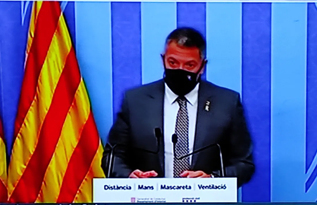 El conseller d'interior de la Generaliat, Miquel Sàmper.