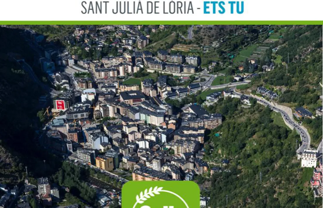 Aplicació 'Sant Julià de Lòria-Ets tu'.