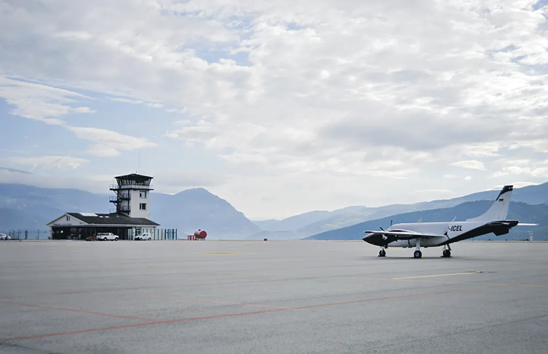 Les instal·lacions de l’aeroport de la Seu d’Urgell.