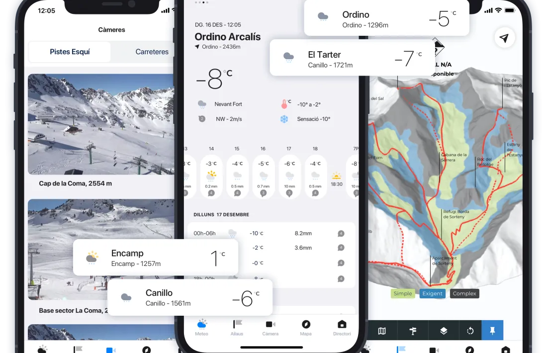 Una imatge de l'aplicació.