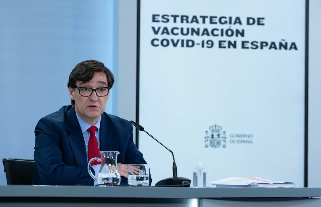 El ministre de Sanitat espanyol, Salvador Illa.