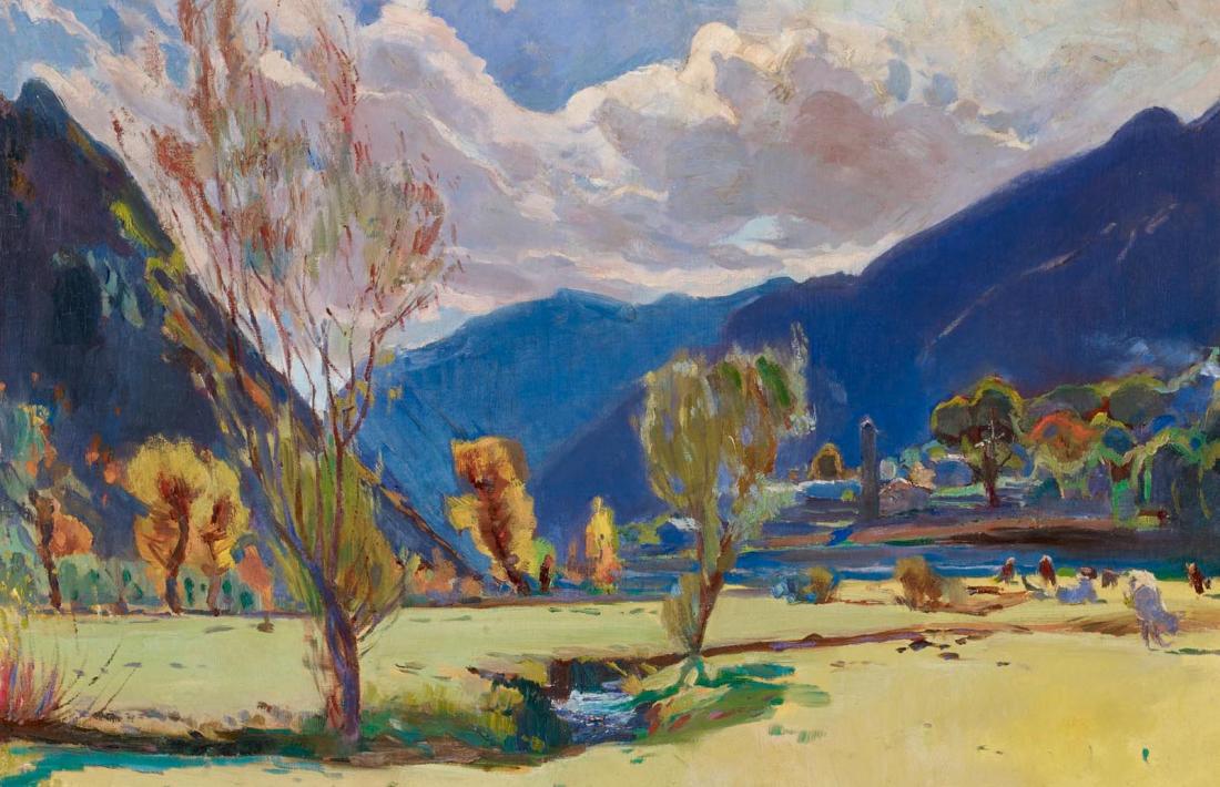 ‘Prats de Santa Coloma’ (1932), de Joaquim Mir, serà la imatge de ‘Talents amb denominació d’origen’.