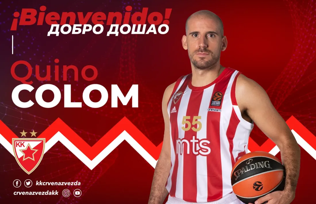 Anunci oficial del fitxatge de Quino. Foto: Twitter