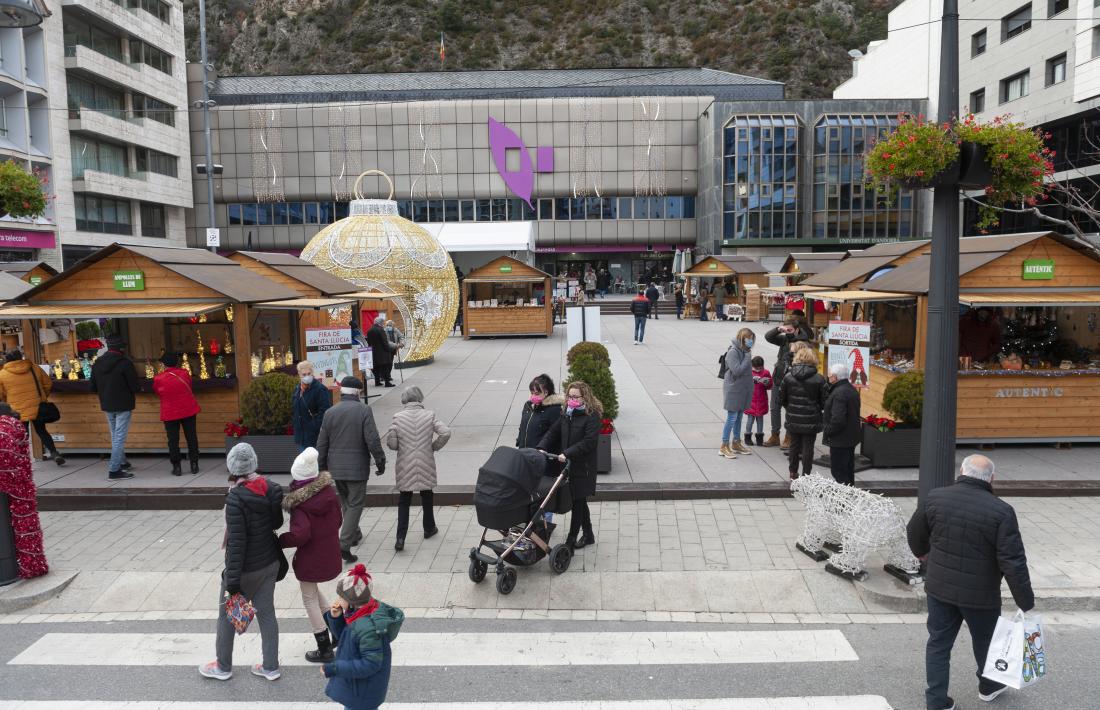 La plaça de la Germandat serà el punt de distribució dels autotests a Sant Julià.
