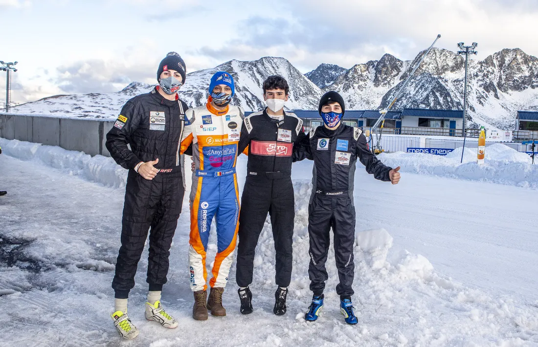 Els participants andorrans, a l'Andros. Foto: Fotoesport