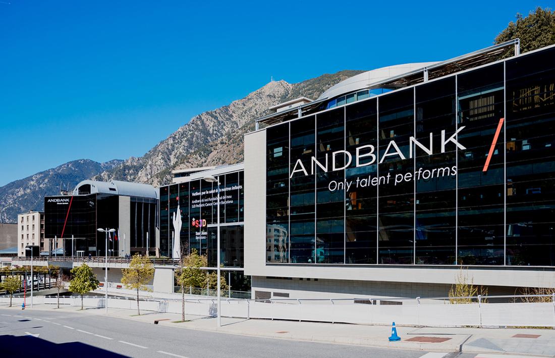 La seu social d'Andbank.