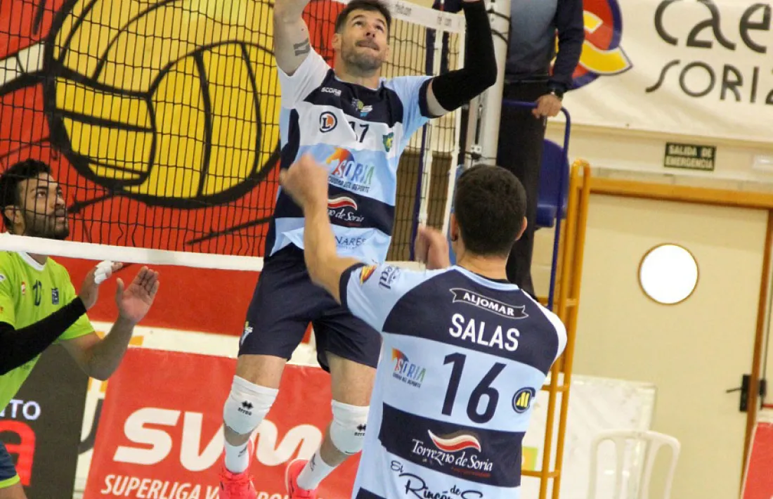 Xavi Folguera, amb el CDV Río Duero de Soria. Foto: Maria Morales