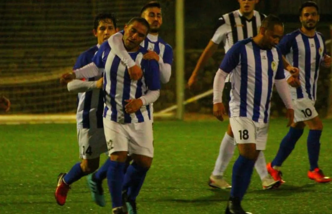 Manu Sepúlveda celebra el seu últim gol amb la samarreta de l’Atlètic Amèrica. Foto: Atlètic Amèrica