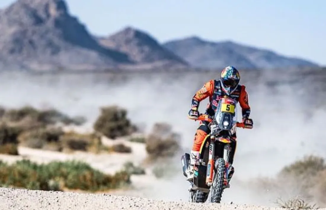 El resident Sam Sunderland va assolir la quarta posició a la primera etapa del Dakar. Foto: Instagram