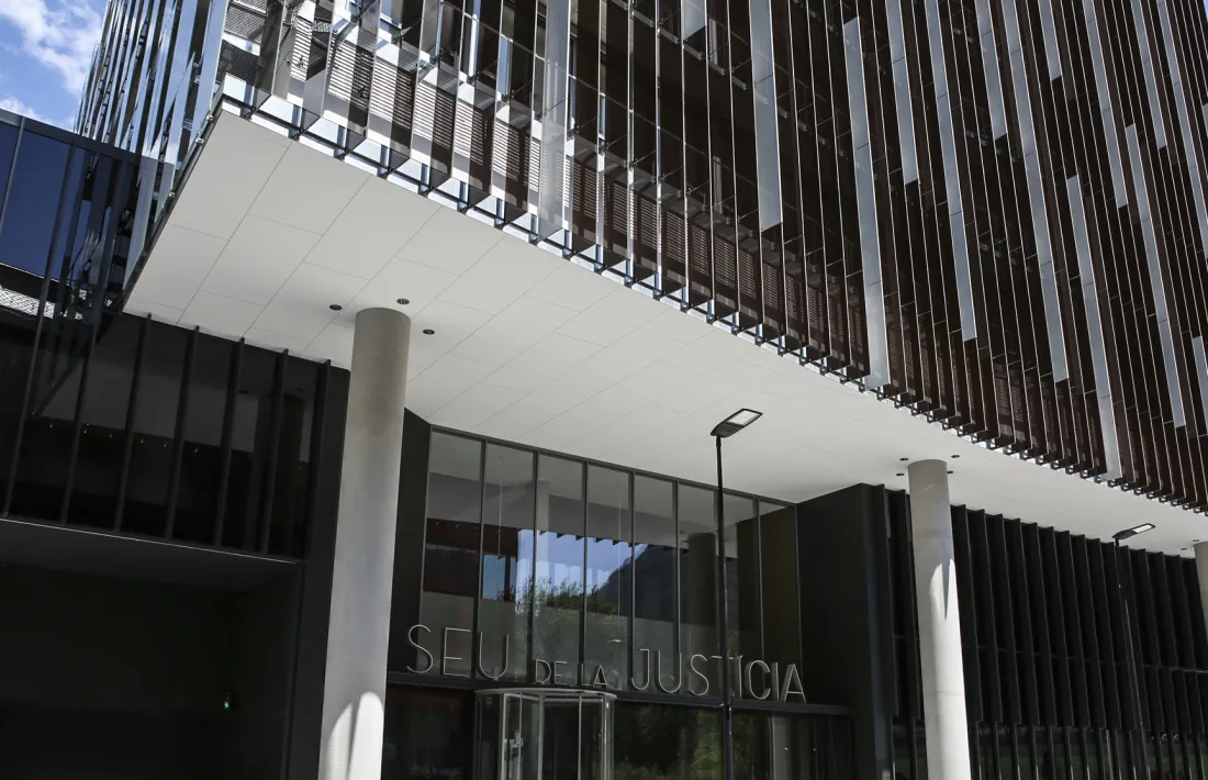 Façana de la Seu de la Justícia.