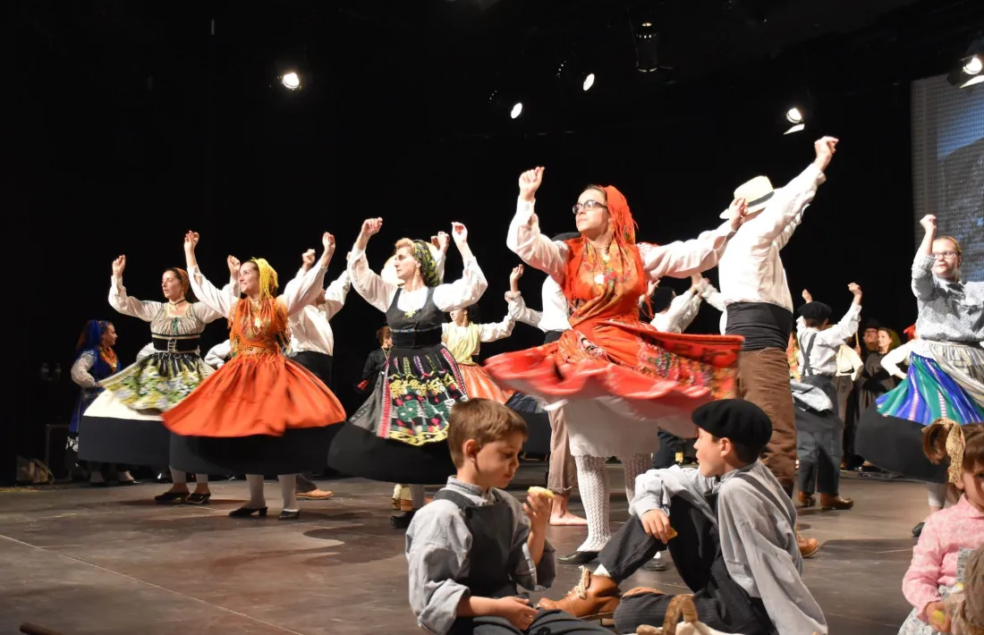 Una actuació del Grup de Folklore Casa de Portugal.